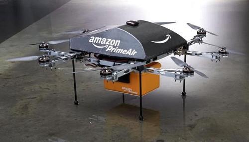 观看亚马逊的Prime Air无人机在美国进行首次演