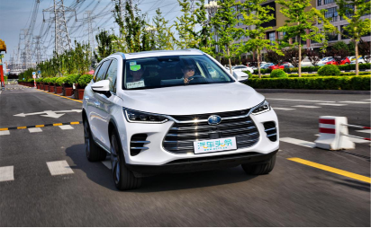 比亚迪全新一代唐DM中级SUV