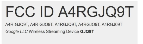 谷歌新无线流媒体设备获得FCC批准