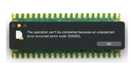 MacOS Ventura 无法与 Raspberry Pi Pico 配合使用