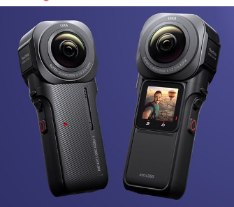 Insta360推出一款可拍摄6K视频的RS1英寸360相机