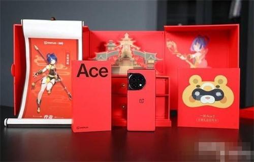 一加Ace 2原神定制版上市，香菱与锅巴元素酷炫亮相